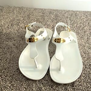 Lightly worn Michael kors jelly sandals